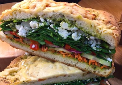 Mediterranean Sandwich from Arbor Farms Market in Ann Arbor, MI